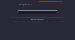 Desktop Screenshot of mangadeer.com
